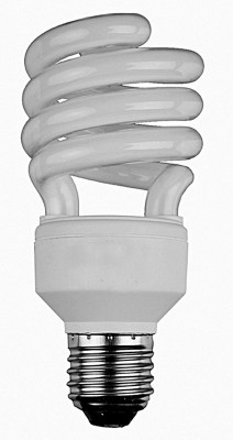 Лампа люминесцентная компактная 9Вт E14, тёплый белый Supra