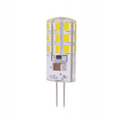 Лампа светодиодная 3Вт G4 капсульная теплый белый 2700К JazzWay