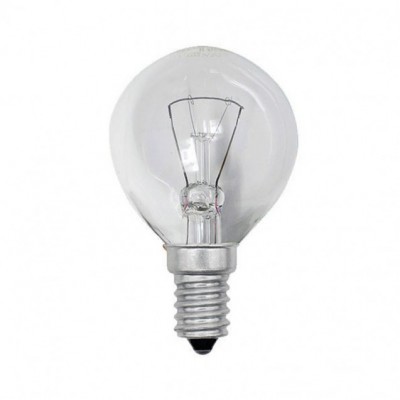 Лампа накаливания 40Вт E14 шар прозрачный OSRAM