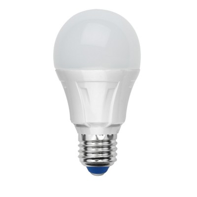 Лампа LED 8Вт Е27 грушевидная А60 белый Uniel Яркая