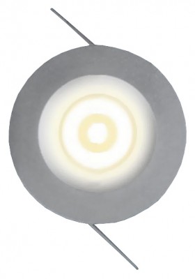 Светильник LED ULM-R02-1W/NW IP20 Sand Silver мат. сереб. тёплый белый свет Uniel