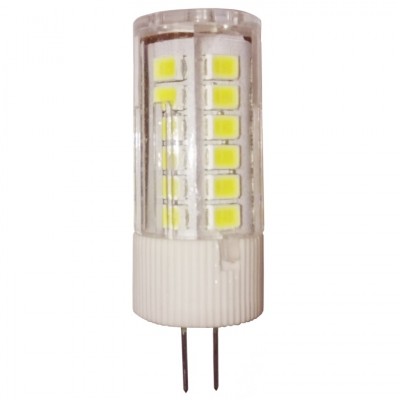 Лампа светодиодная LED-JC-standard 5Вт G4 капсульная теплый белый 3000К  12В ASD