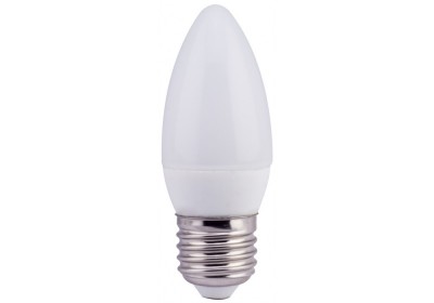 Лампа светодиодная Е27 7Вт свеча нейтральный белый 4000K ЭРА