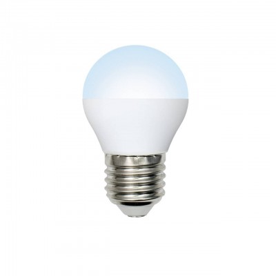 Лампа светодиодная 6Вт E14 шар G45 теплый белый Volpe