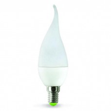 Лампа светодиодная 7.5Вт E14 свеча на ветру белый 4000К ASD