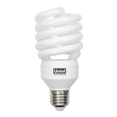 Лампа люминесцентная компактная 32Вт E27 белый 4200К Uniel ESL-H32
