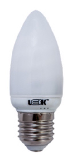 Лампа люминесцентная компактная 11Вт E27 дневной LEEK 