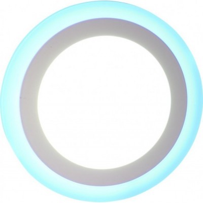 Светильник светодиодный встраиваемый 16Вт круг голубое свечение Leek