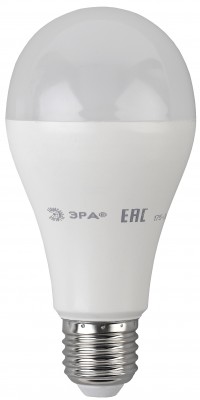 Лампа светодиодная 21Вт Е27 белый 2700К (840) А65 диод груша ЭРА