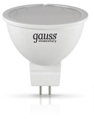 Лампа светодиодная MR16 GU5.3 7Вт белый 4100К 220В Gauss Elementary