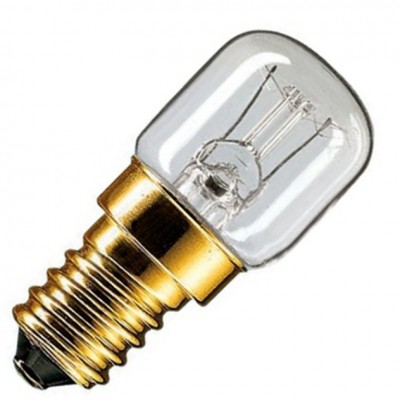 Лампа накаливания E14 для духовок 15Вт Max 300град.С