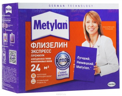 Клей обойный Metylan Флизелин Экспресс Премиум 210 г